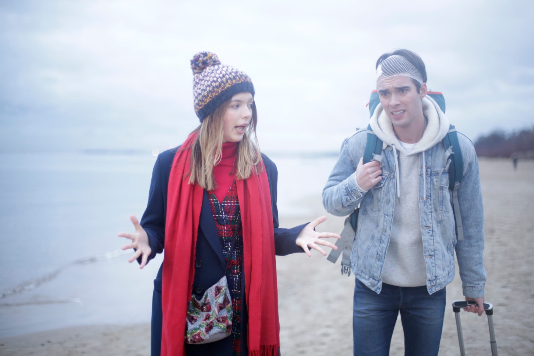 On location during the shoot of To musi być miłość